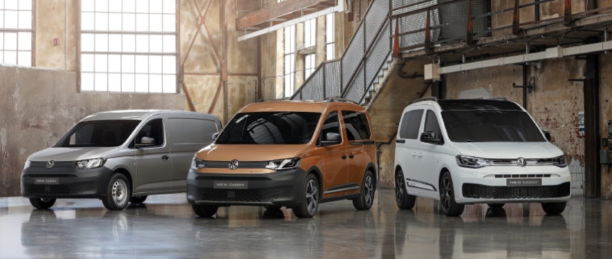 Jau galima užsisakyti penktosios kartos Volkswagen Caddy